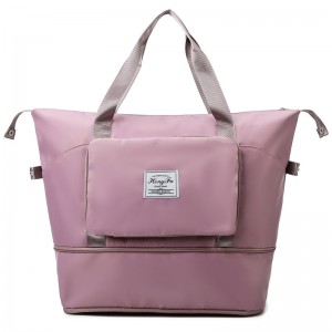 Trust-U Foldable Travel Bag Women’s Large Capacity Handheld Lightweight Maternity Bag Storage Bag Portable Luggage for Short Trips and Business Travel