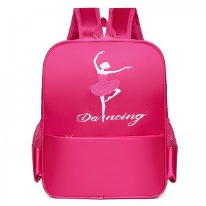 TRUST-U Internet celebrity dance bag new children’s double shoulder dance backpack ballet school bag girl princess dance bag