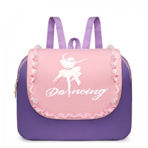 TRUST-U New dance bag children’s double shoulder dance backpack Latin ballet schoolbag can be printed girls princess dance bag