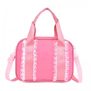 TRUST-U Children’s dance bag girl ballet Latin dance practice backpack messenger bag one shoulder girl Korean version cute backpack
