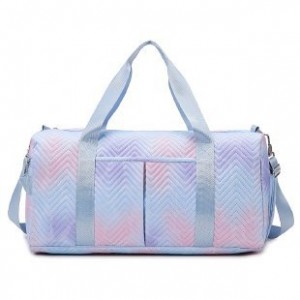 TRUST-U New fashion gradient personality outdoor travel shoulder bag storage bag leisure sports fitness handbag