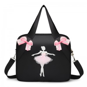 TRUST-U New dance bag children’s dancing backpack one shoulder crossbody dance bag girl princess cute dance schoolbag