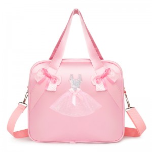 TRUST-U New dance bag children’s dancing backpack one shoulder crossbody dance bag girl princess cute dance schoolbag