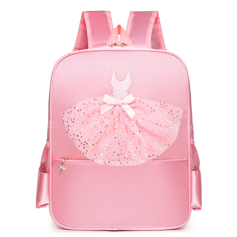TRUST-U Internet celebrity dance bag new children’s double shoulder dance backpack ballet school bag girl princess dance bag