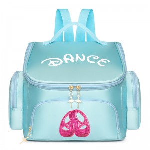TRUST-U Dance bag children’s double shoulder dance backpack Latin ballet schoolbag can be printed girls student dance bag