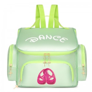 TRUST-U Dance bag children’s double shoulder dance backpack Latin ballet schoolbag can be printed girls student dance bag
