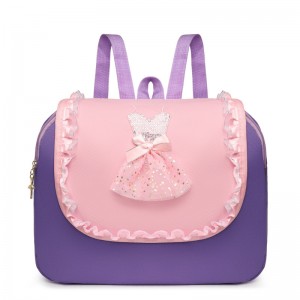 TRUST-U New dance bag children’s double shoulder dance backpack Latin ballet schoolbag can be printed girls princess dance bag
