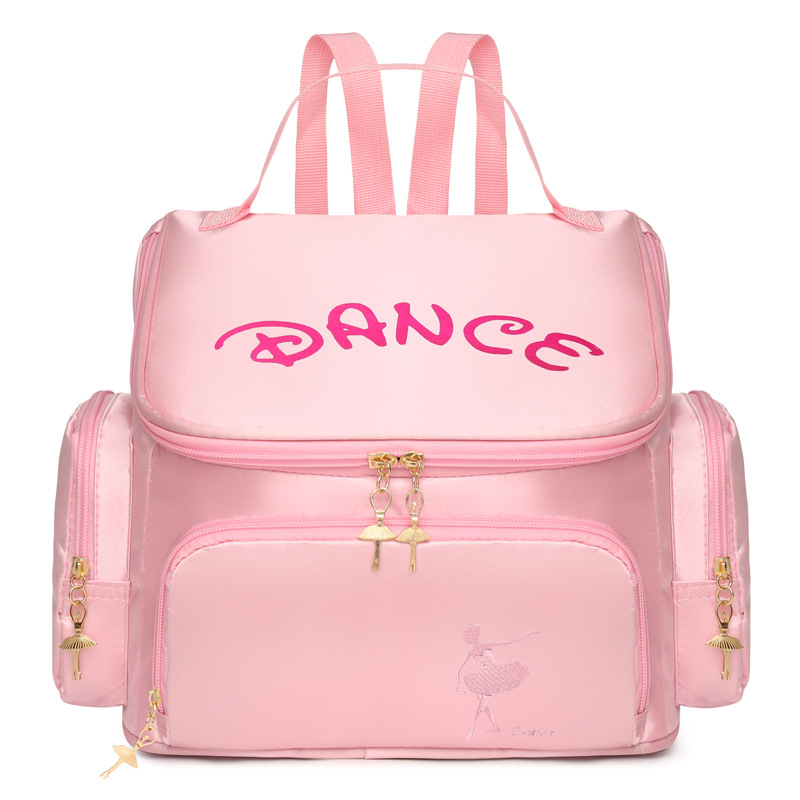 TRUST-U Dance bag children’s double shoulder dance backpack Latin ballet schoolbag can be printed girls student dance bag