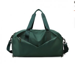 TRUST-U Women’s fitness bag independent shoe compartment yoga bag dry and wet separation swimming bag splash-proof travel bag