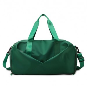 TRUST-U Women’s fitness bag independent shoe compartment yoga bag dry and wet separation swimming bag splash-proof travel bag