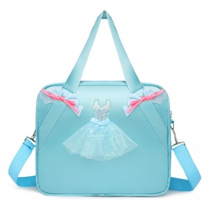 TRUST-U New dance bag children’s dancing backpack one shoulder crossbody dance bag girl princess cute dance schoolbag
