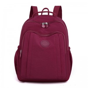 Trust-U nov ženski nahrbtnik velike prostornine iz opranega najlona z barvami makronov, študentska torba za knjige