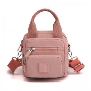 Trust-U Neue stylische Damen-Schultertasche, wasserabweisendes Nylon, Multifunktions-Rucksack mit Handytasche