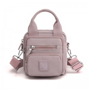 Trust-U Neue stylische Damen-Schultertasche, wasserabweisendes Nylon, Multifunktions-Rucksack mit Handytasche