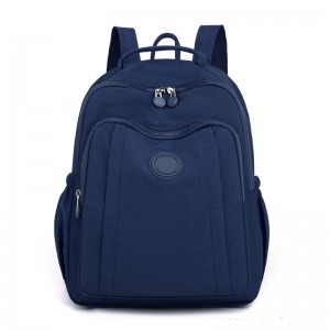 Trust-U nov ženski nahrbtnik velike prostornine iz opranega najlona z barvami makronov, študentska torba za knjige