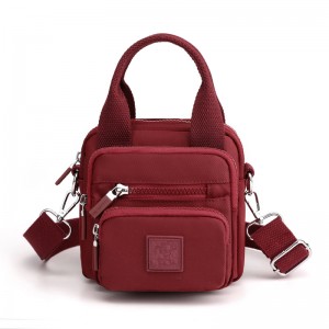Trust-U Neue stylische Damen-Schultertasche, wasserabweisendes Nylon, Multifunktions-Rucksack mit Handytasche