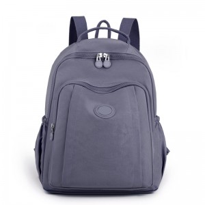 Trust-U nov ženski nahrbtnik velike prostornine iz opranega najlona z barvami makronov, študentska torba za knjige