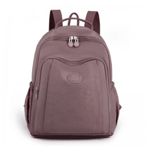 Trust-U nov ženski nahrbtnik velike prostornine iz opranega najlona z barvami makronov, študentska torba za knjige