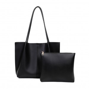 TRUST-U Stylish, versatile, large-capacity, pleated mother-daughter tote bag with a sophisticated retro minimalist design, perfect for commuting