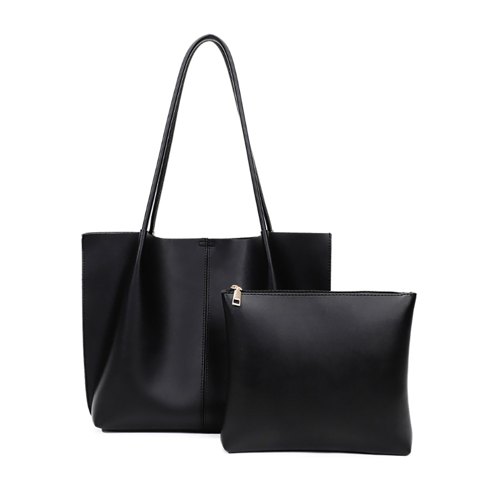 TRUST-U Stylish, versatile, large-capacity, pleated mother-daughter tote bag with a sophisticated retro minimalist design, perfect for commuting