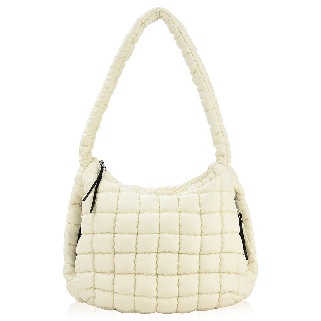 Trust-U Large-Capacity Padded Bag — Multi-Pocket Shoulder & Crossbody “Dumpling” Bag — Pleated “Cloud” Tote — Women’s Handbag & Organizer