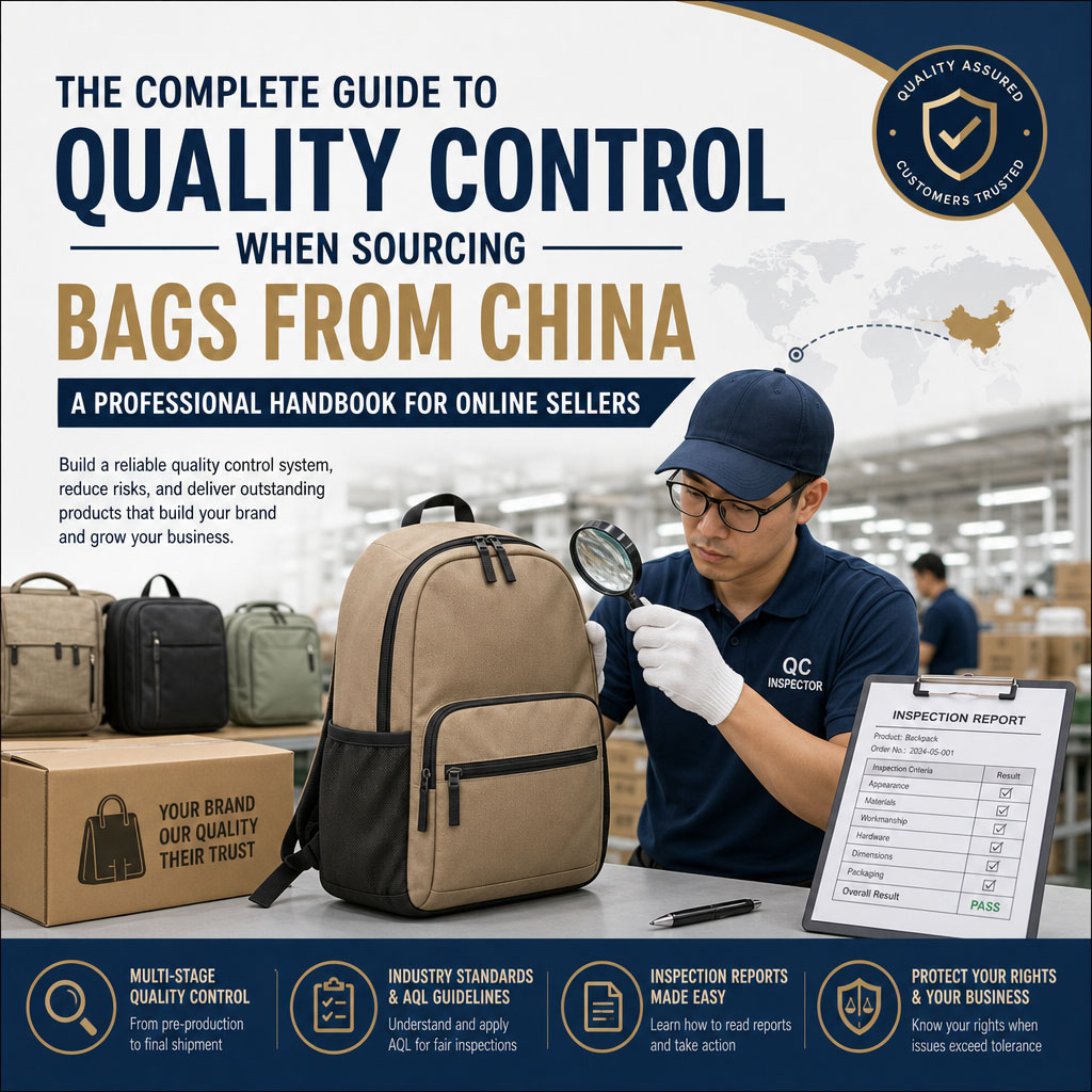 The Complete Guide to Quality Control When Sourcing Bags from China: A Professional’s Handbook for Online Sellers