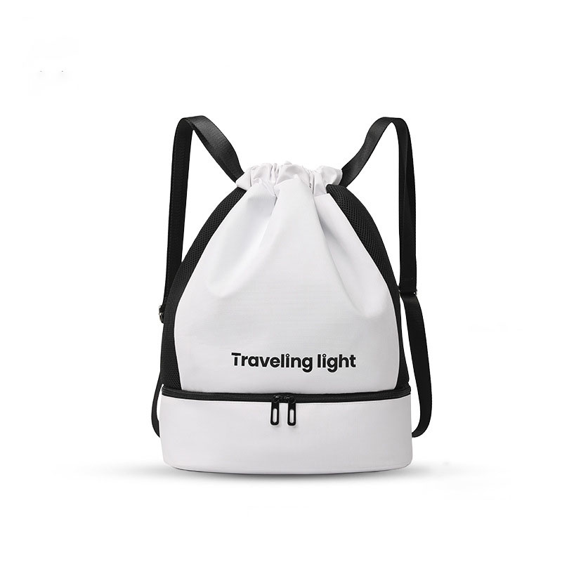 TRUST-U Double shoulder strap shoe compartment travel bag mountaineering bag dry and wet separation fitness bag wear-resistant large capacity storage bag