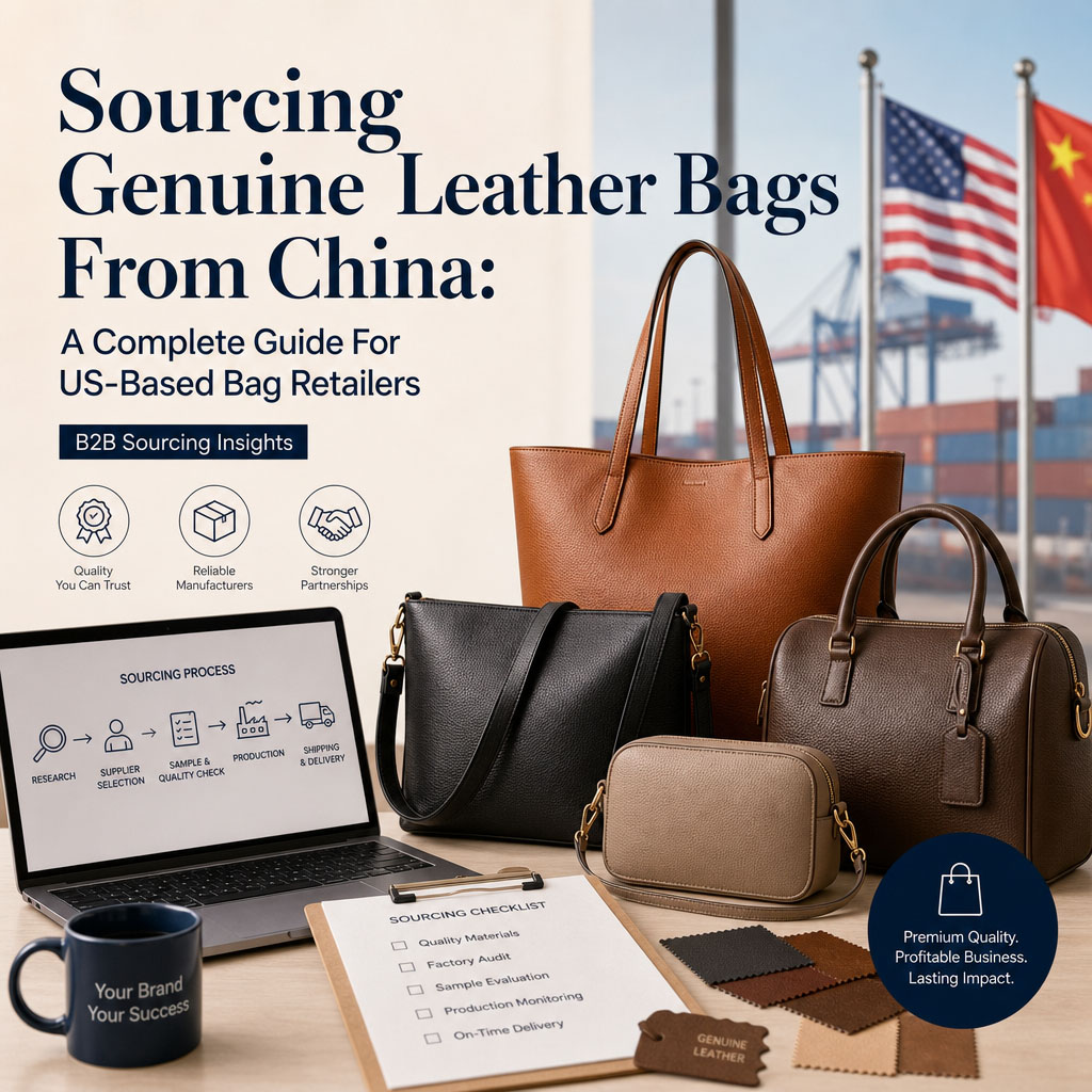 Sourcing Genuine Leather Bags From China: A Complete Guide For US‑Based Bag Retailers
