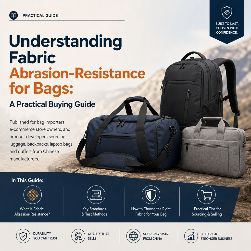 Understanding Fabric Abrasion‑Resistance for Bags: A Practical Buying Guide for US‑Based E‑Commerce Sellers