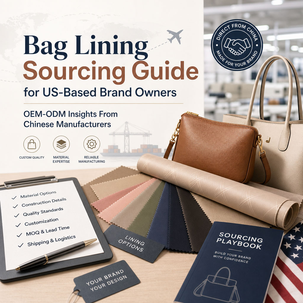 Bag Lining Sourcing Guide for US‑Based Brand Owners: OEM‑ODM Insights From Chinese Manufacturers