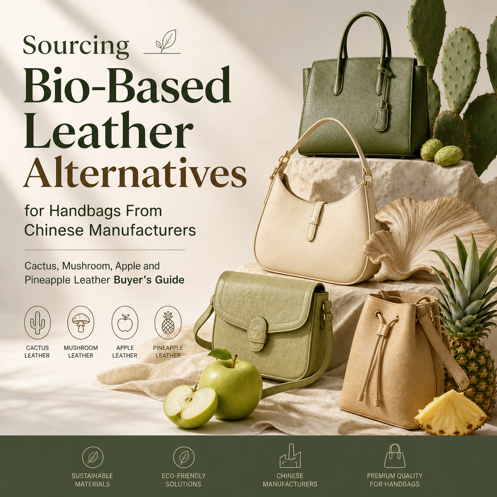 Sourcing Bio‑Based Leather Alternatives for Handbags From Chinese Manufacturers: Cactus, Mushroom, Apple and Pineapple Leather Buyer’s Guide