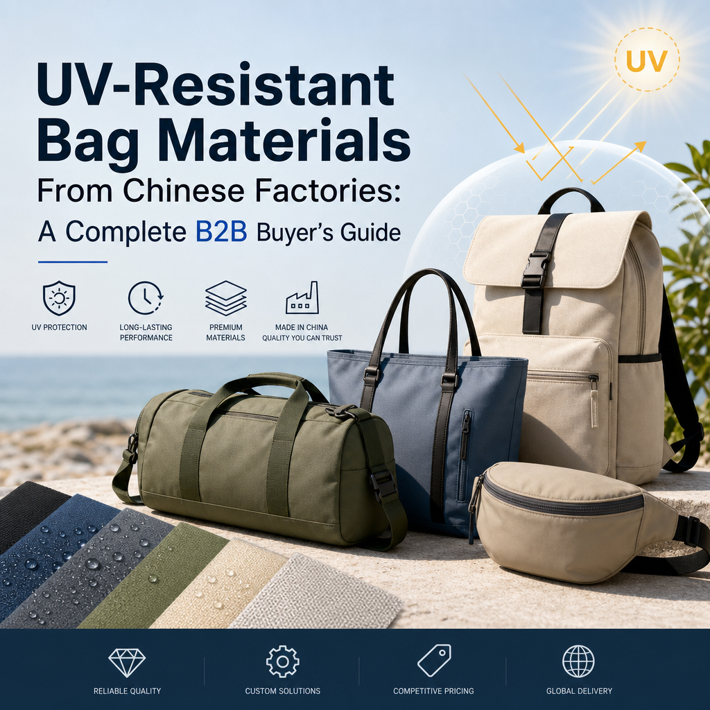 UV‑Resistant Bag Materials From Chinese Factories: A Complete B2B Buyer’s Guide