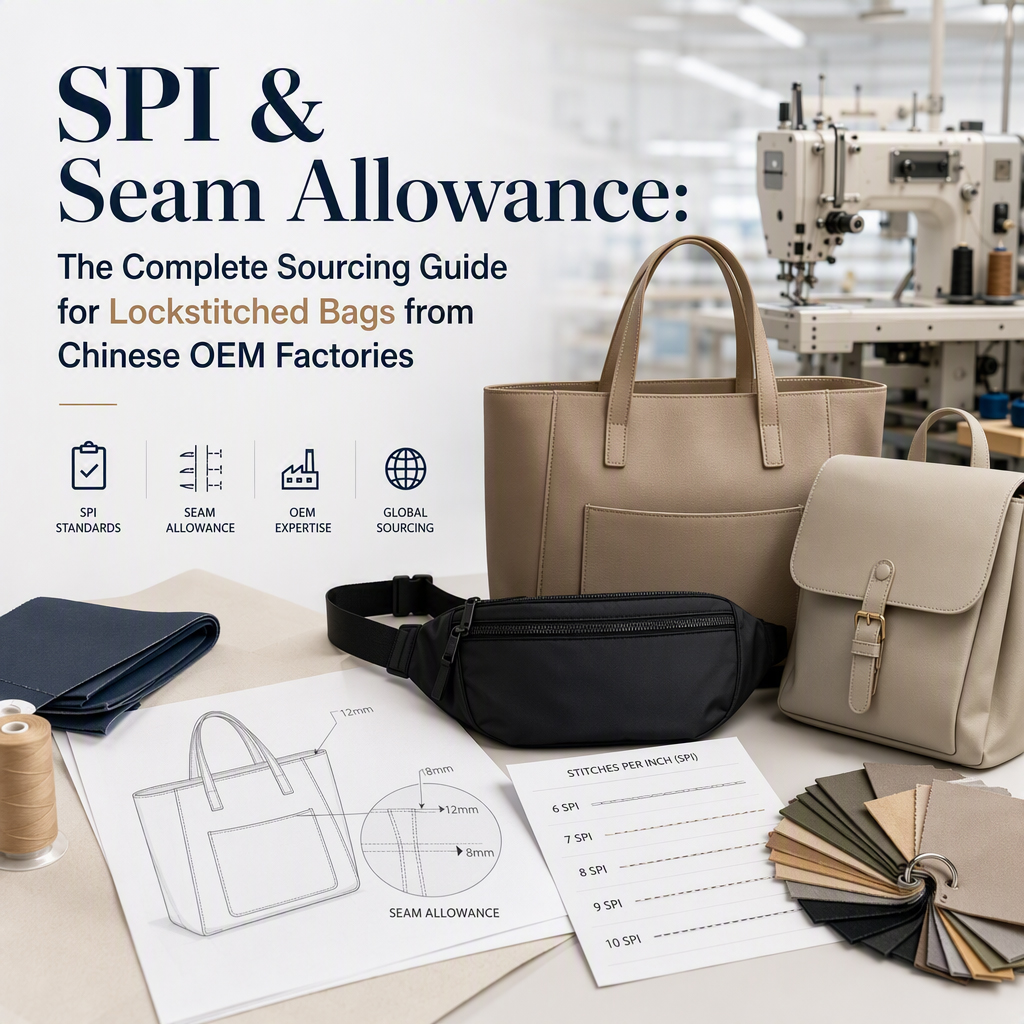 SPI & Seam Allowance: The Complete Sourcing Guide for Lockstitched Bags from Chinese OEM Factories