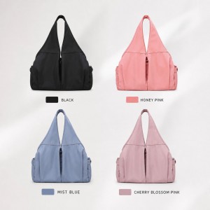 Trust-U Multi-Layer Mommy Bag Lightweight Storage Single Shoulder Bag Large Capacity Travel Bag Wet and Dry Separation Sports Handbag for Women