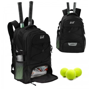 Trust-U New Unisex Badminton Racket Bag – Dual Shoulder & Single Shoulder Options – Sports Fitness Tennis Racket Carry Backpack