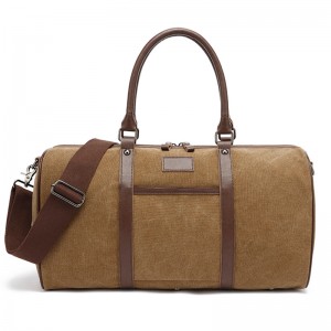 Trust-U 2023 Autumn New Arrival: European-Styled Canvas Travel Duffle Bag with Gym Features, Unisex Luggage with Wet-Dry Separation, Ideal for Men