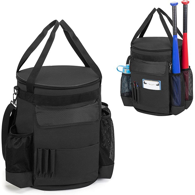 Trust-U Sports Baseball Duffle Bag – Softball Equipment Storage Bucket Bag, Durable Baseball Gear Tote
