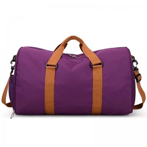 Tas Ransel Kanvas Trust-U: Kapasitas Gedhe, Awet, Stylish, Portable, Sampurna kanggo Olahraga, Fitness, Lelungan Singkat, lan Lelungan Ringan