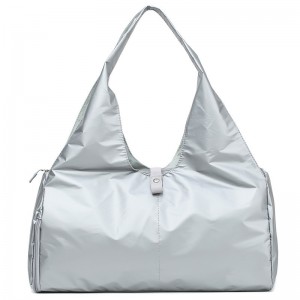 Trust-U Trendy Yoga Gym Duffle Bag with Solid Color, Large Capacity, Separate Shoe Compartment, Abrasion Resistance, and Travel-Friendly Design