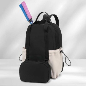 Trust-U korealaistyylinen sulkapallokassi: Unisex-kaksoishihnareppu miehille ja naisille – aito suuri kapasiteetti kolmelle mailalle – ihanteellinen lasten ja aikuisten urheiluaktiviteetteihin