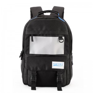Mochila minimalista Trust-U para meninos e meninas do ensino fundamental e médio – Mochila de lona leve com grande capacidade para estudantes universitários.
