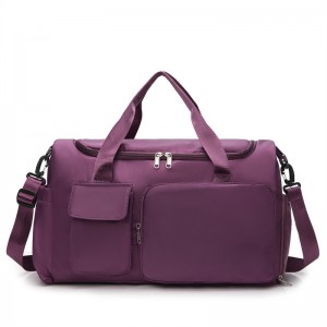 Trust-U Fashionable Minimalist Women’s Sport Fitness Duffle Bag with Wet/Dry Separation, Luggage Storage, Versatile Large Capacity, Single Shoulder Travel Bag