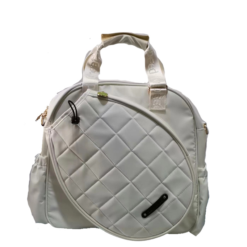 Trust-U 2023 Нова бадминтон торба за деца – Спортска торба за носење со две рамиња за момчиња и девојчиња – Сместува 2 рекети – Стил на ранец