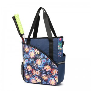 حقيبة تنس الريشة النسائية العصرية الجديدة من Trust-U لعام ٢٠٢٣: تصميم بكتف واحد لحمل مضربين أو ثلاثة مضربين وحزام - تصميم عصري وبسيط