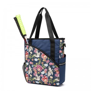 حقيبة تنس الريشة النسائية العصرية الجديدة من Trust-U لعام ٢٠٢٣: تصميم بكتف واحد لحمل مضربين أو ثلاثة مضربين وحزام - تصميم عصري وبسيط