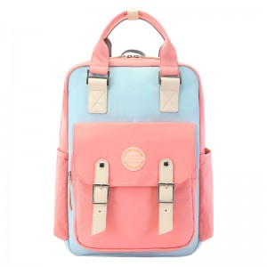 Mkoba wa Trust-U Donut kwa Wanawake 2023 Mtindo Mpya wa Kikorea - Mkoba wa Vitabu vya Wanafunzi wa Shule ya Sekondari wenye Uwezo Mkubwa wa Kompyuta ya Kompyuta ya Kompyuta ya Kompyuta ya Kompyuta ya Kukokota ya inchi 14, Mkoba wa Kusafiria.