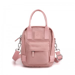 Trust-U Women’s Fashionable Korean-Style Trendy Crossbody Bag Personalized Minimalist Mobile Pouch Water-Resistant Nylon Sling Bag