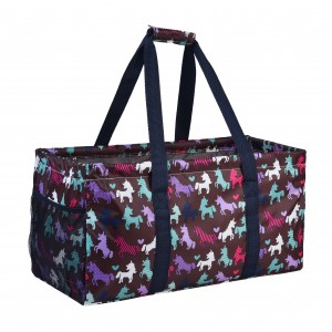 Trust-U Travel Clothing Storage Bag Waterproof Gym Bag Supermarket Shopping Bag Portable Large Tote Bag