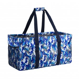 Trust-U Travel Clothing Storage Bag Waterproof Gym Bag Supermarket Shopping Bag Portable Large Tote Bag