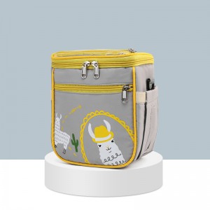 Trust-U Geantă de scutece suspendată pentru cărucior cu funcții multiple, geantă de maternitate impermeabilă pentru ieșiri, geantă de depozitare pentru bebeluși și mame pentru cărucioare